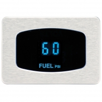 Odyssey Series Fuel Pressure Gauge - Satin/Teal