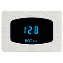 Odyssey Series Exhaust Gas Temp Gauge 0-1600F - Satin/Teal