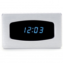 Odyssey Series VFD Digital Clock - Satin/Teal