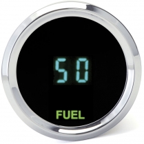 Odyssey II 2-1/16" Fuel Pressure Gauge - Black/Teal