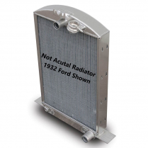 1924-27 Ford / T Car & Pickup Aluminum Radiator