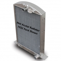 1928-29 Ford Car & Pickup Aluminum Radiator