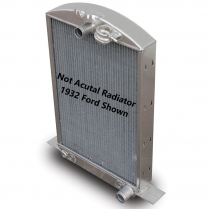 1933 Chevy Master Car Aluminum Radiator