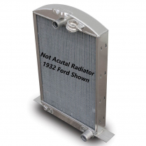 1934-35 Chevy Standard Car Aluminum Radiator