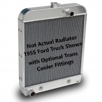 1949-51 Ford Car Aluminum Radiator