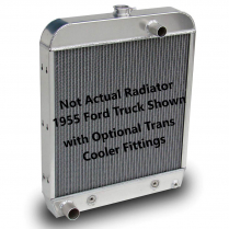 1952-56 Ford Car Aluminum Radiator