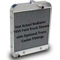 1954-1 Series 55 Chevy Pickup Aluminum Radiator