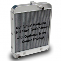 1955-57 Chevy Passenger Car Aluminum Radiator