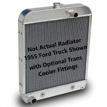 1955-59 Chevy Pickup Aluminum Radiator