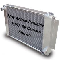 1968-72 Chevelle Aluminum Radiator