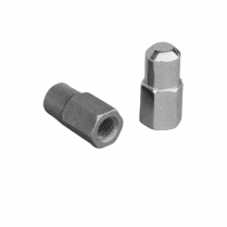 Spindle Stop Nuts - Chrome