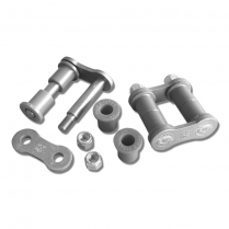 Spring Shackles (1-3/4" x 3/4" x3/4") - Chrome