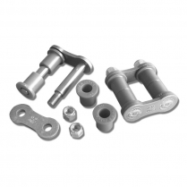 Spring Shackles (1-3/4" x 3/4" x3/4") - Plain Steel