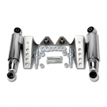 1942-48 Ford Rear Shock Kit - Plain Steel