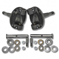 1937-48 Ford Early Ford Spindles with King Pins - Brushed