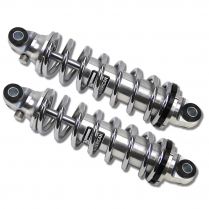 Viper Alloy Rear Coil Over Shocks - Polished w/Chrome Coils