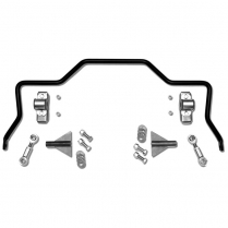1932-48 Ford Rear Sway Bar Kit - Black Powder Coated