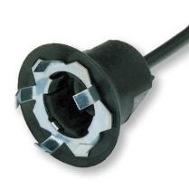 Self Grounding Light Socket for 5/8" Hole