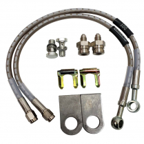 Braided Stainless GM 1978 and Up 16" Brake Hoses
