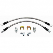 Braided SS Wilwood & Heidt's Superide 16" Brake Hoses
