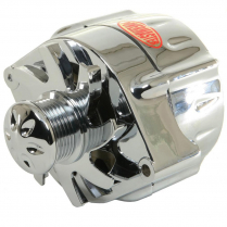 GM 12si Chrome Serpentine 100 Amp Smooth Look Alternator