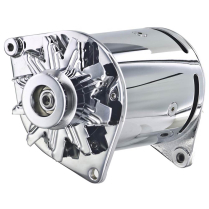 Ford Chrome PowerGEN 90A 12 Volt Alternator with Swing Mount