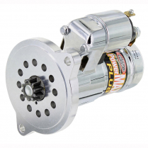 Ford 3/4" O/S 157/164 Flywheel PowerMAX Mini Starter- Chrome