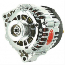 GM AD230 Polished 6-Groove Serp 120A 1 or 3-Wire Alternator