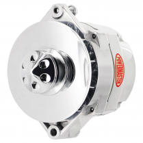 GM 12si Polished 1-Groove 165A Baffle/Cone 1/3W Alternator