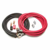 Universal Battery Cable Kit - 16 Ft Red & 16 Ft Black Cables