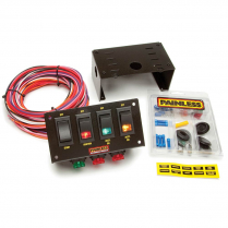 4-Switch Fused Panel w/all necessary wiring & hardware