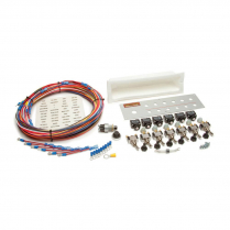 Off-Road Dash Mounted 6 Toggle & Push Button with Start