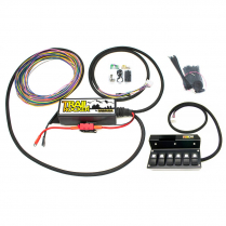 2009-18 Jeep Wrangler 6 Switch Over Head Trail Rocker w/Box