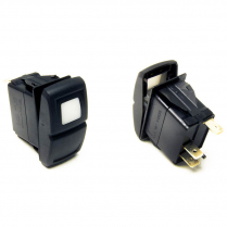 White LED Weatherproof On/Off Switch