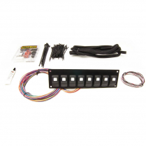 Track Rocker 8 Switch Dash Mounted Panel - Customizable
