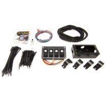 Track Rocker 4 Switch Roll Bar Mounted Panel - Customizable
