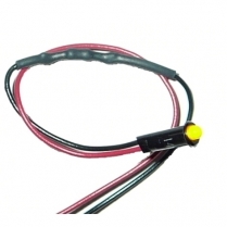Indicator Light with 1/8" LED - Amber