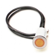 Indicator Light with 1/2" LED - Amber