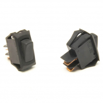Small Rocker Switch Momentary On/Off without Lights