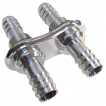 Heater Bulkhead Plate with Push on Fittings