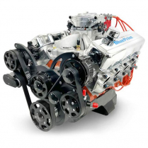 GM 502 cid 621 HP Dressed Crate Engine w/Black Drive Kit