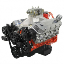 New 632 BBC 815 HP Dressed Crate Engine w/Black Drive Kit
