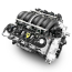 GM LS 376 cid 530 HP ProSeries FI Engine with Controller