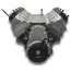 GM LS 427 cid 605 HP ProSeries Base Dressed FI Engine