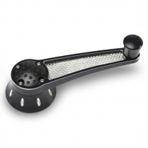 Pro Touring Window Crank Handle Set Mesh Blk 49-Up GM & Ford