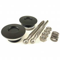 Locking Low Profile Black