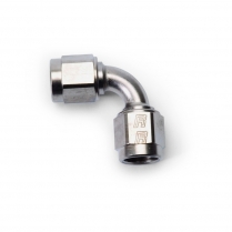 -10 AN Female to FM 90 Deg Swivel Coupler Fitting - Endura