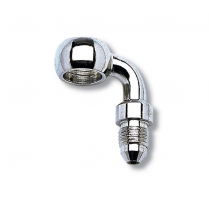 -3 AN Male x 3/8" 90 Degree Brake Adapter Fitting - Endura