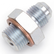 -6 AN Male to 5/8 -18 Fuel Pump Adapter Fitting - Steel