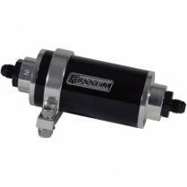 10 Micron Billet Fuel Filter Kit with Clamp & -6AN Fittings